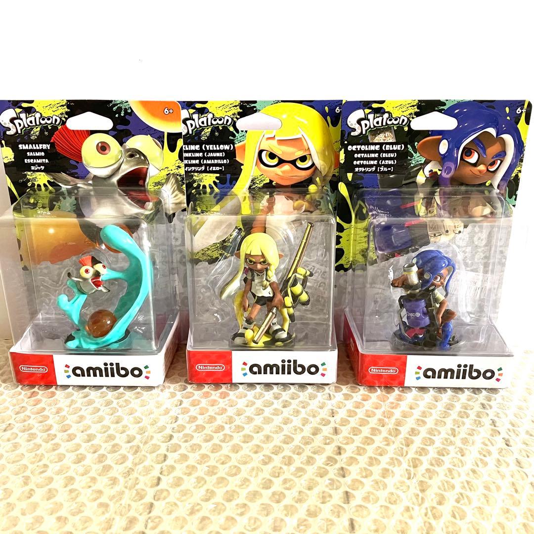 【新品未使用】 有機EL スプラトゥーン　プロコン　amiibo ソフト