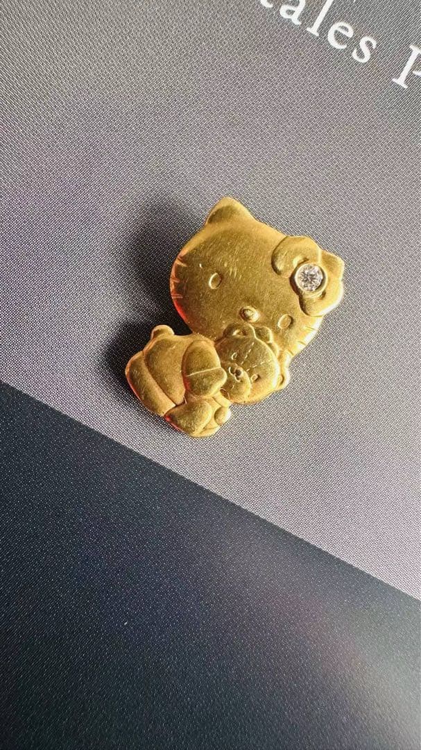 ハローキティサンリオペンダント2014年限定 ダイヤ1P SANRIO チャーム