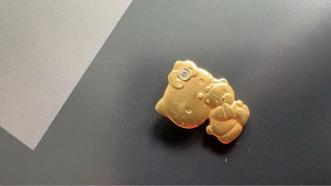 ハローキティサンリオペンダント2014年限定 ダイヤ1P SANRIO チャーム