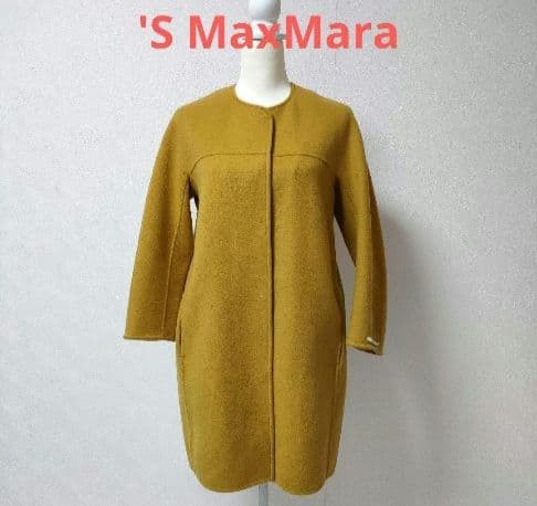 美品❢マックス・マーラ　WOOLコート　エスマックスマーラ