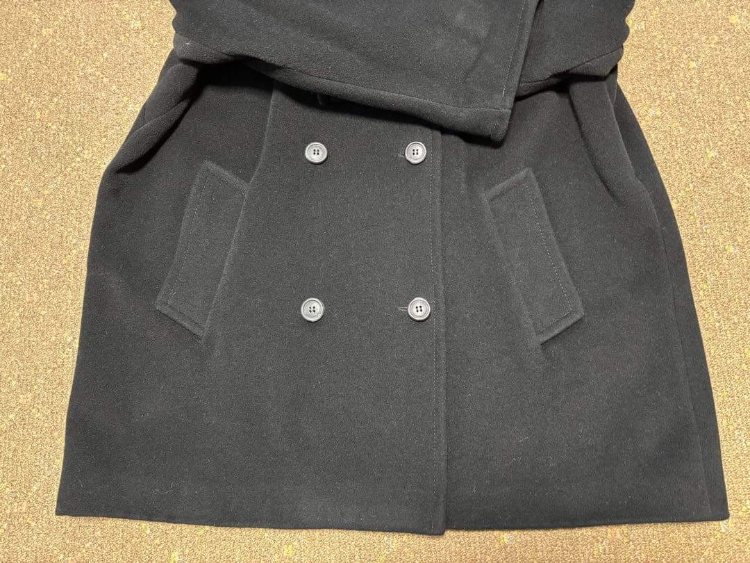 [MIZUHO]美品Marellaウール ダブルブレストコート