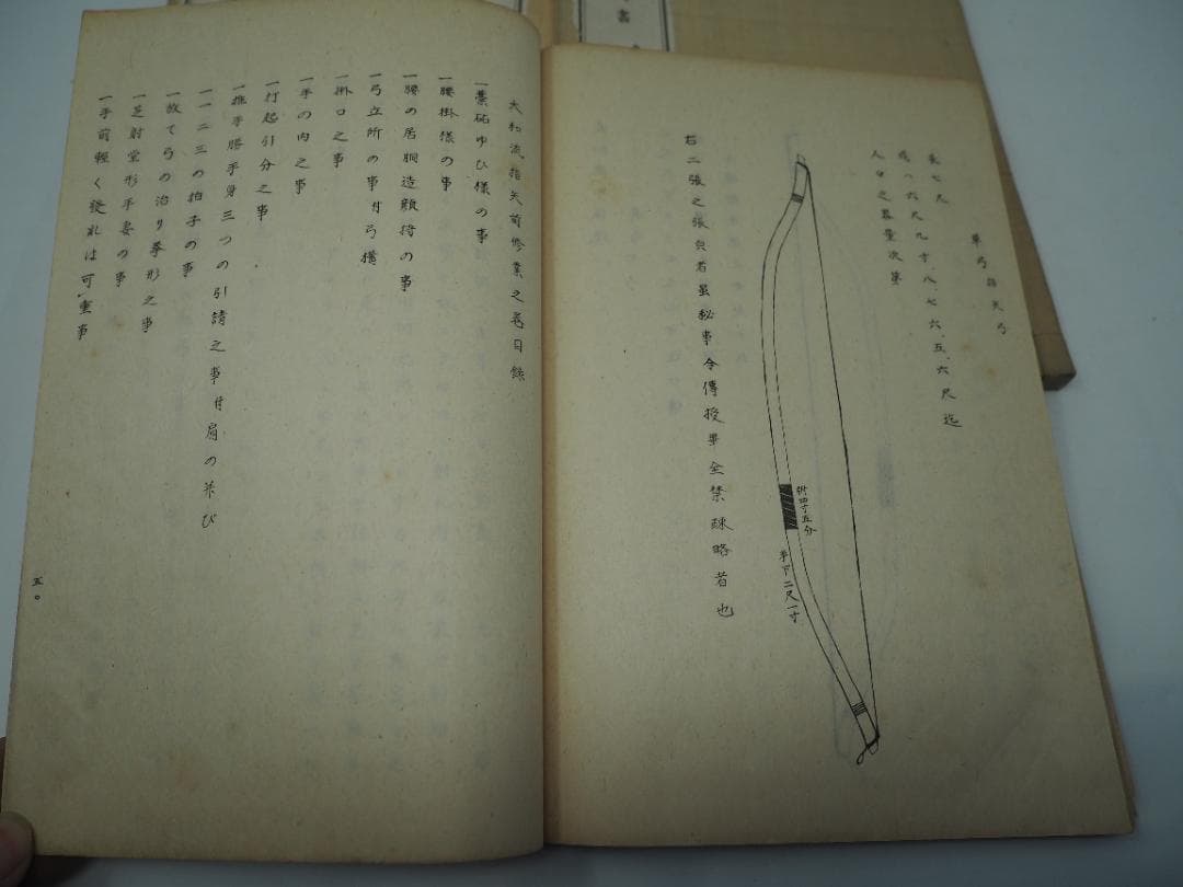 和本　大和流弓道伝書　免許之部一二三四五巻セット　大正15年（1926）　村河清