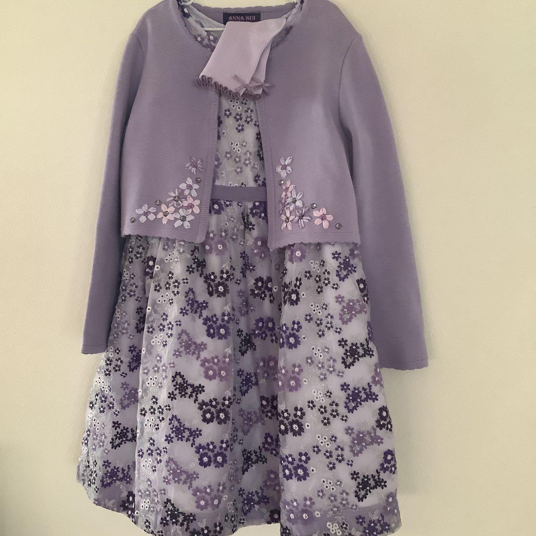 sato　アナスイミニ　ドレス　ボレロ　130センチ　おまけ靴下