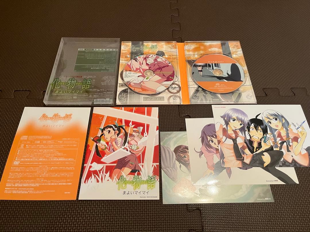 化物語 完全生産限定盤DVD 6巻セット