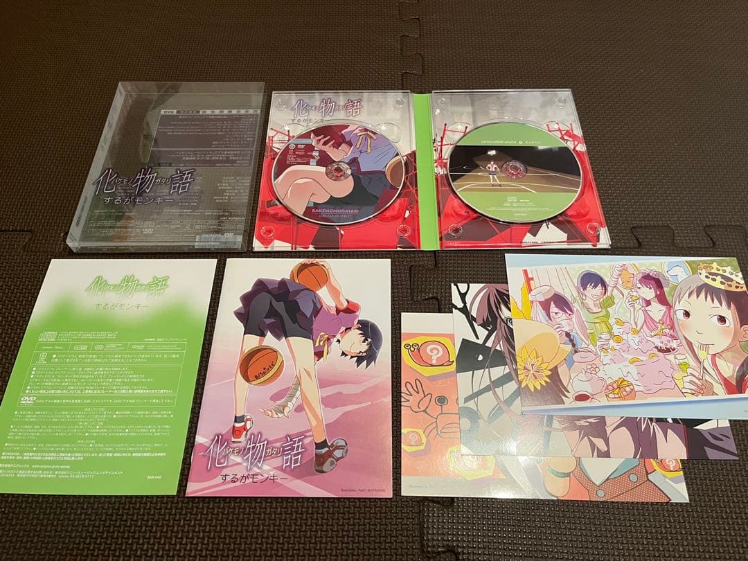 化物語 完全生産限定盤DVD 6巻セット