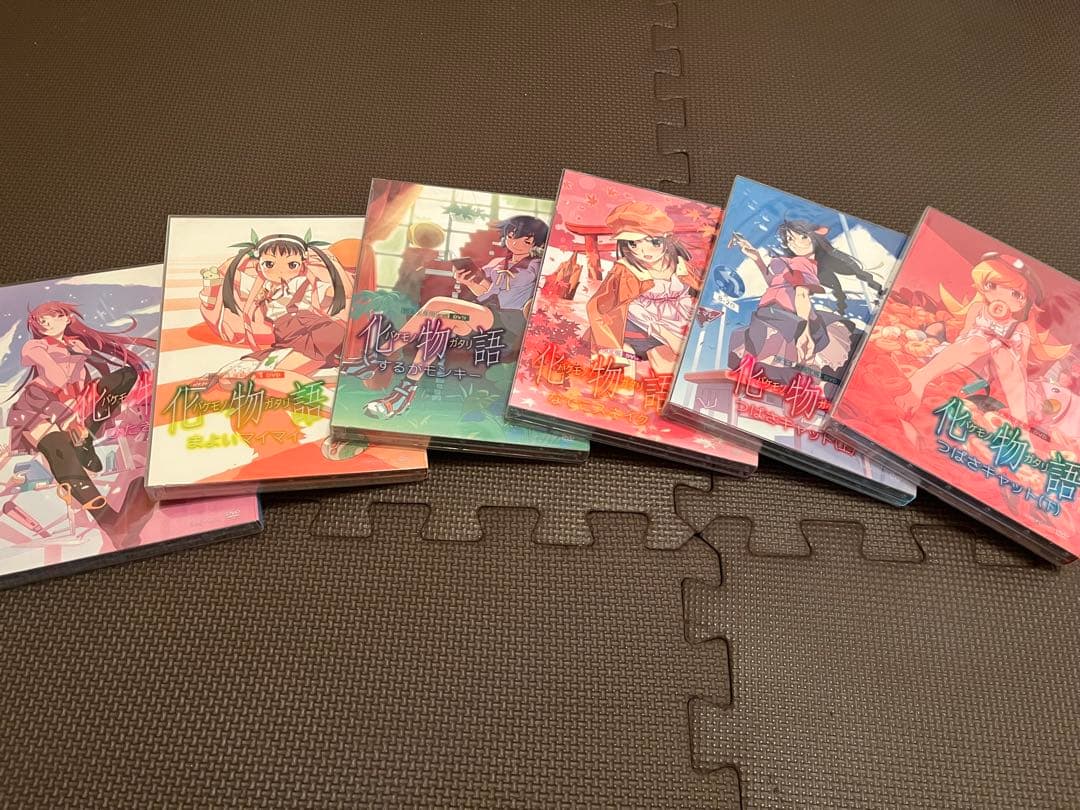 化物語 完全生産限定盤DVD 6巻セット