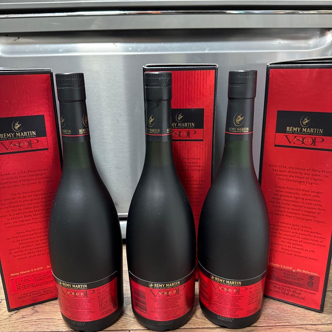 【箱付き】レミーマルタンv.s.o.p 3本セット　新品未開封