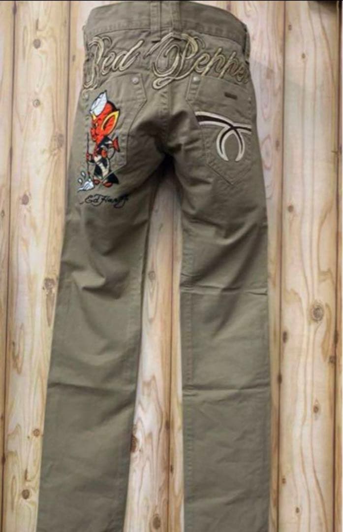 ■redpepperレッドペッパー✖️エドハーディーパンツ　コラボ　dab着用