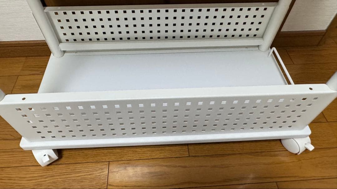 バウヒュッテ昇降式L字デスク　BHD-670H-WH