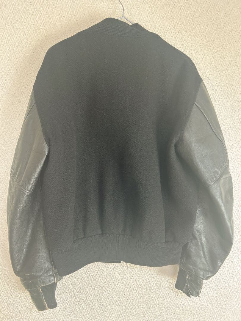 Golden Bear スタジャン 黒　70s 80s 無地