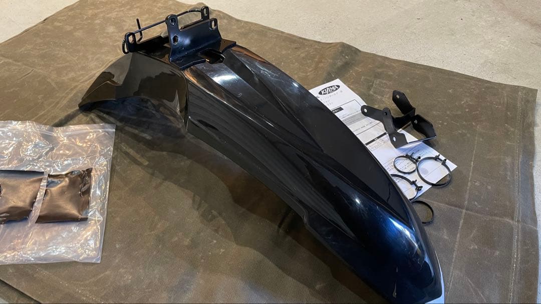 【定価の50%以下】ハンターカブCT125キジマアップフェンダー（おまけ付き）