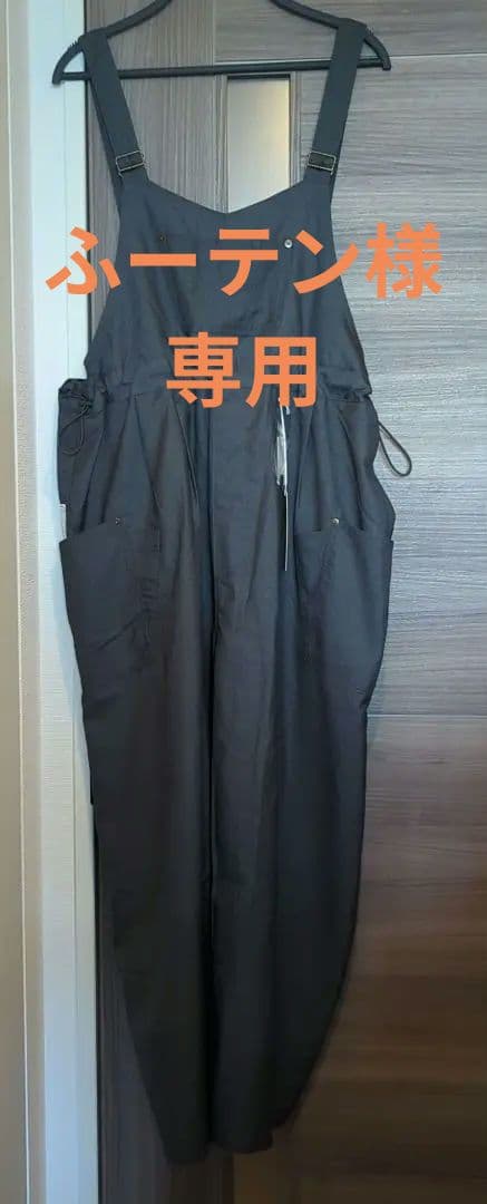 【未使用品です】ニコアンド Misayoさんプロデュース ラクテロサロペット　Ｌ