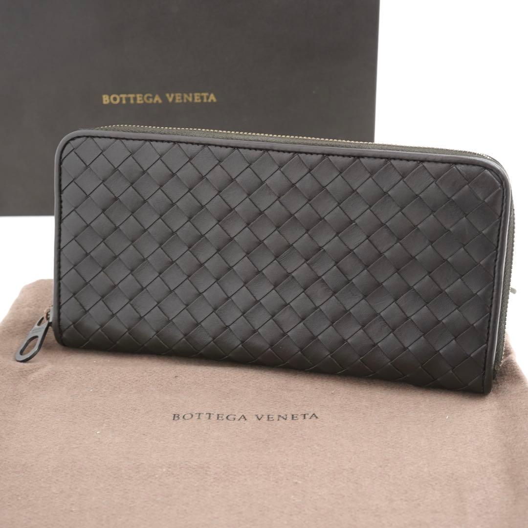 ✨未使用展示品・箱付き✨　bottega veneta 長財布　イントレチャート