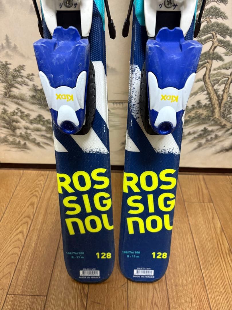 Rossignol Ski 128 cm スキー板のみ（23ブーツ条件有り）