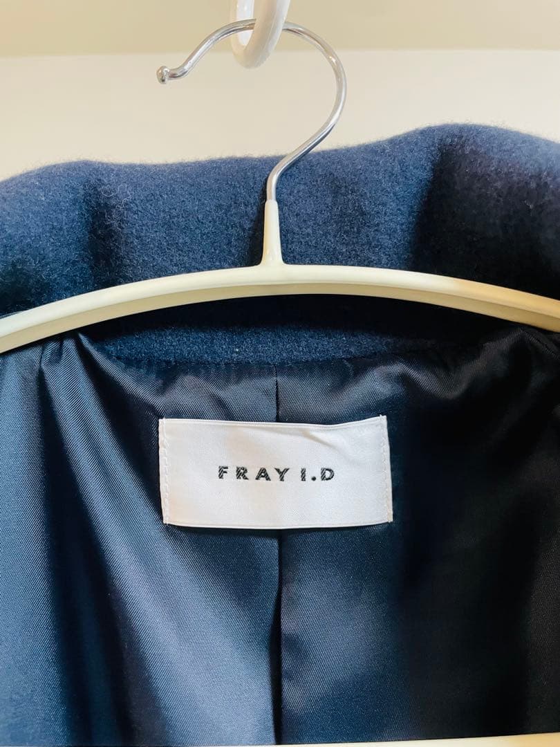 ぶらんまま✨美品✨FRAY I.D スタンドカラーバルマカンコート