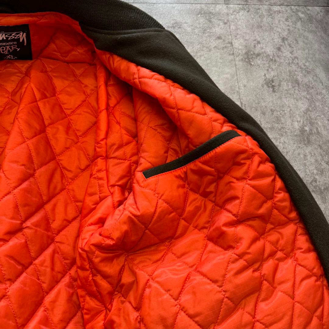 a*r様 90s 00s old stussy ma1 n2b スカル　銀タグ