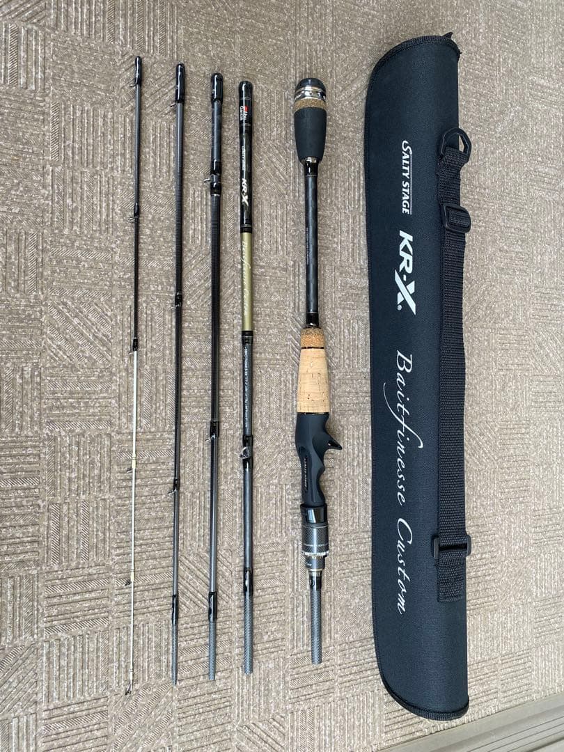 アブガルシア　ベイトフィネス　モバイルロッド　SBFC-745MLS-KR