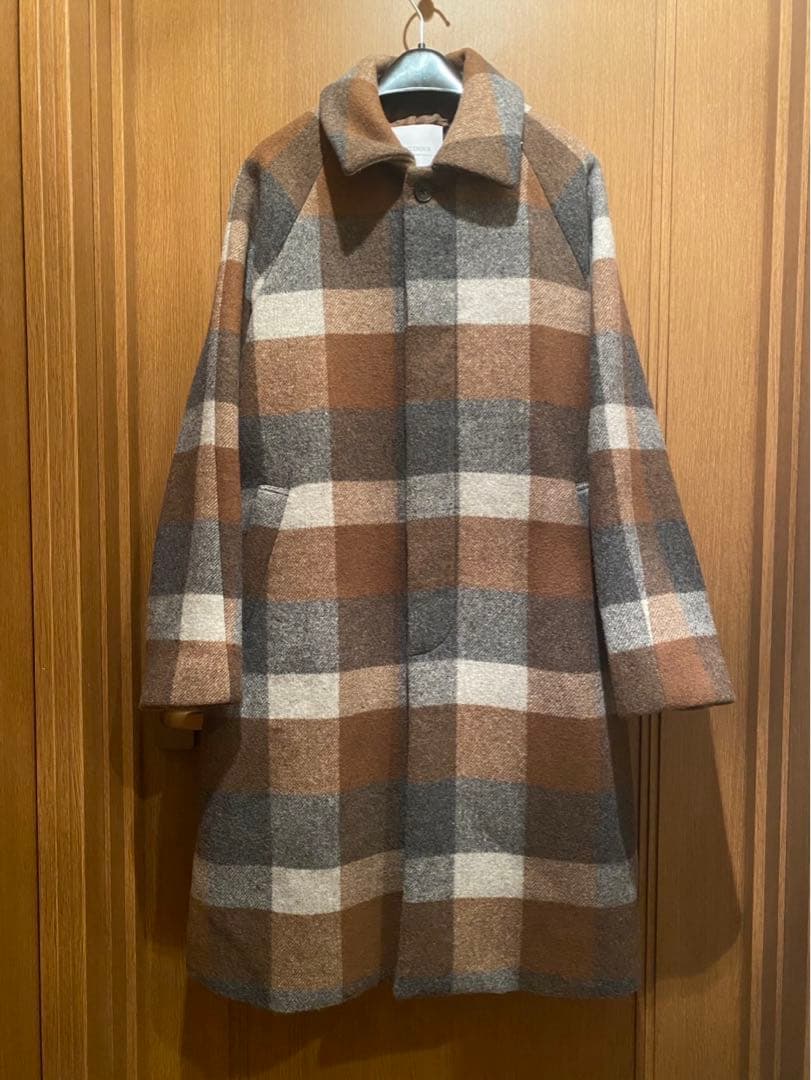 【新品未使用】 STUDIOUS ダブルメルトン ステンカラーコート