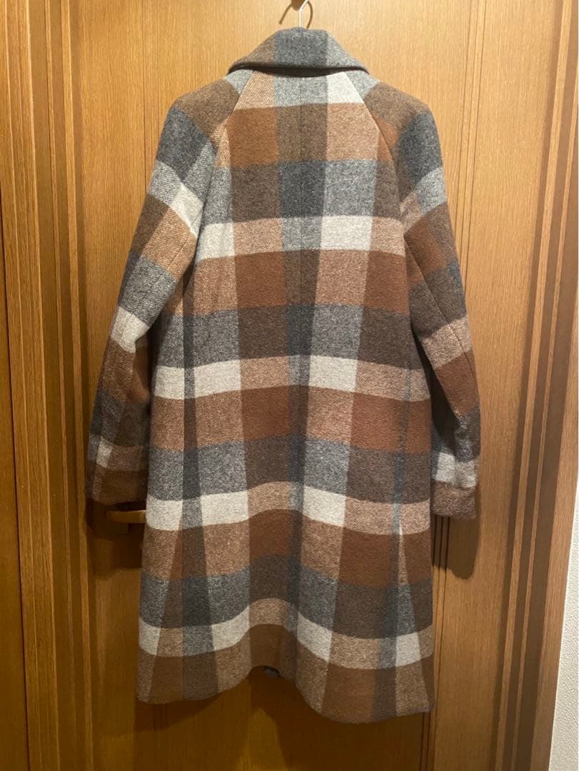 【新品未使用】 STUDIOUS ダブルメルトン ステンカラーコート