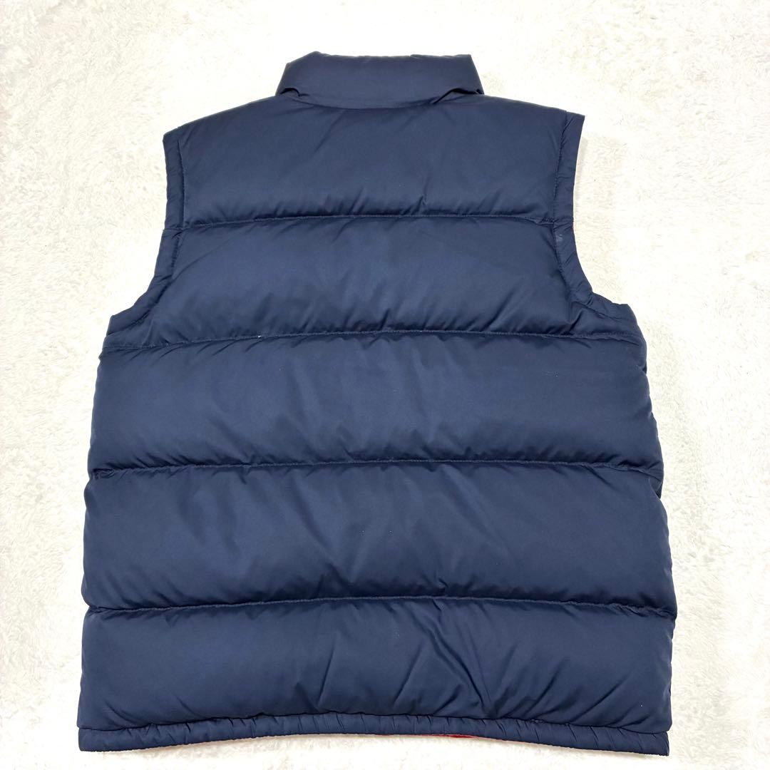 【極美品】ラルフローレン ダウンベスト M ネイビー レッドポニー刺繍 M