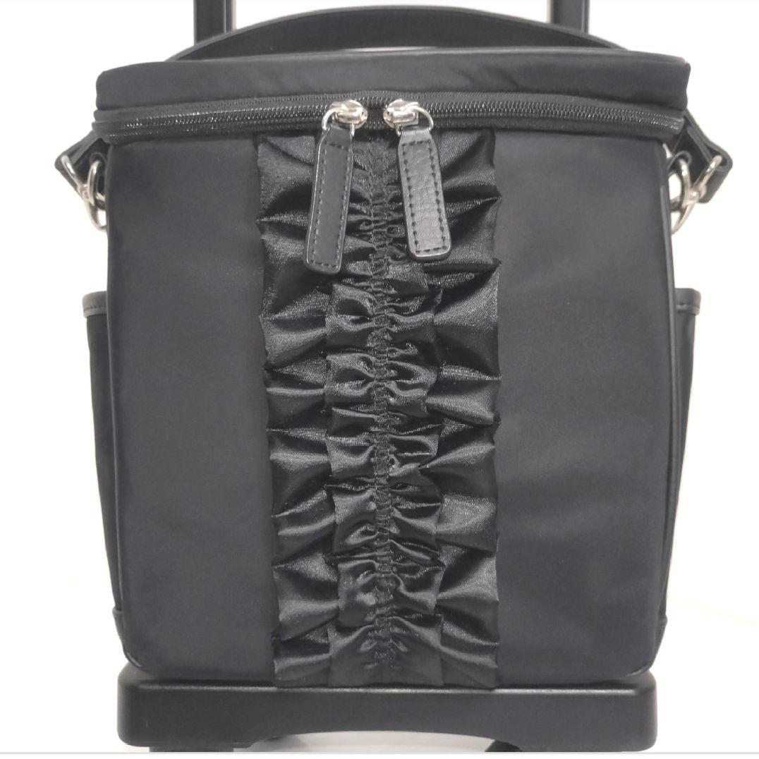 ✨極美品✨スワニー　2way　ショッピングカート　4輪ストッパー　ブラック　S