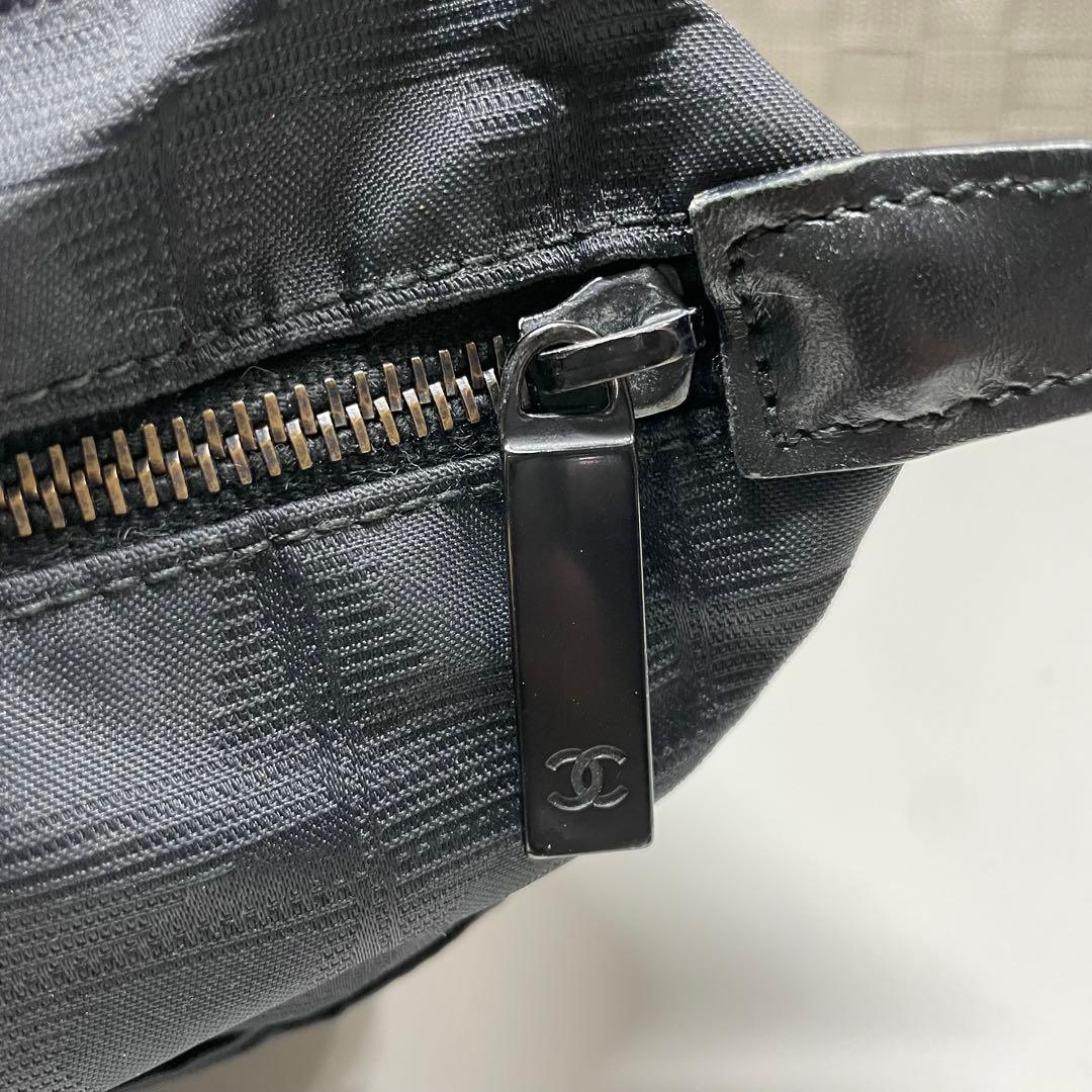 て*こ様 CHANEL ニュートラベルラインGM ブラック　トートバッグ