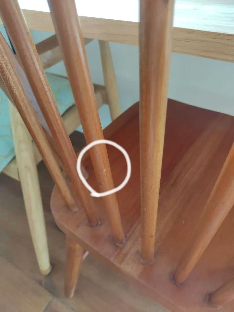 ダイニングチェアー　ウィンザーチェア　アンティーク椅子 ミナペルホネン好きさんへ