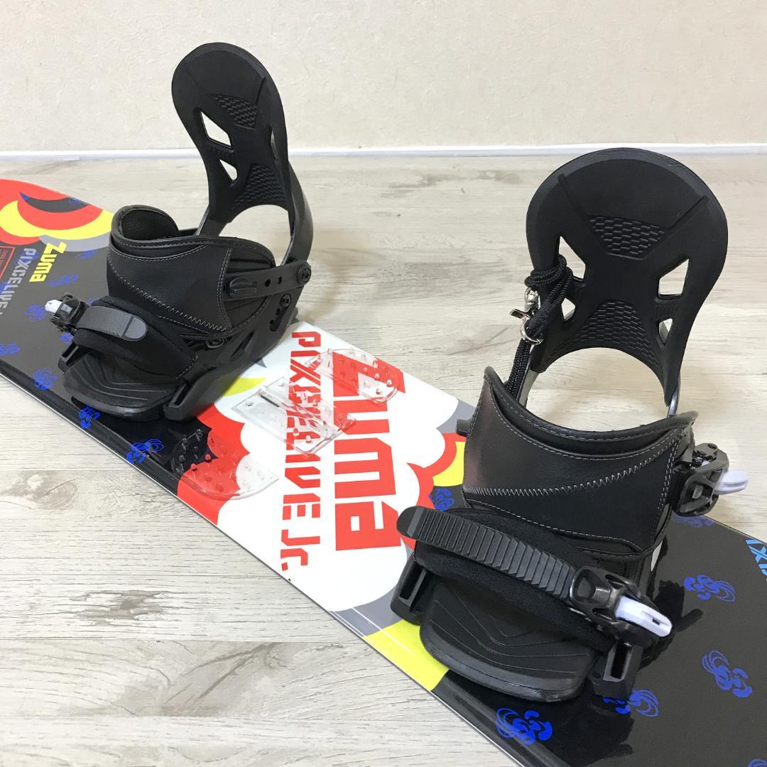 【良品】ZUMA スノーボード ジュニア 120cm HEAD ビンディング付き