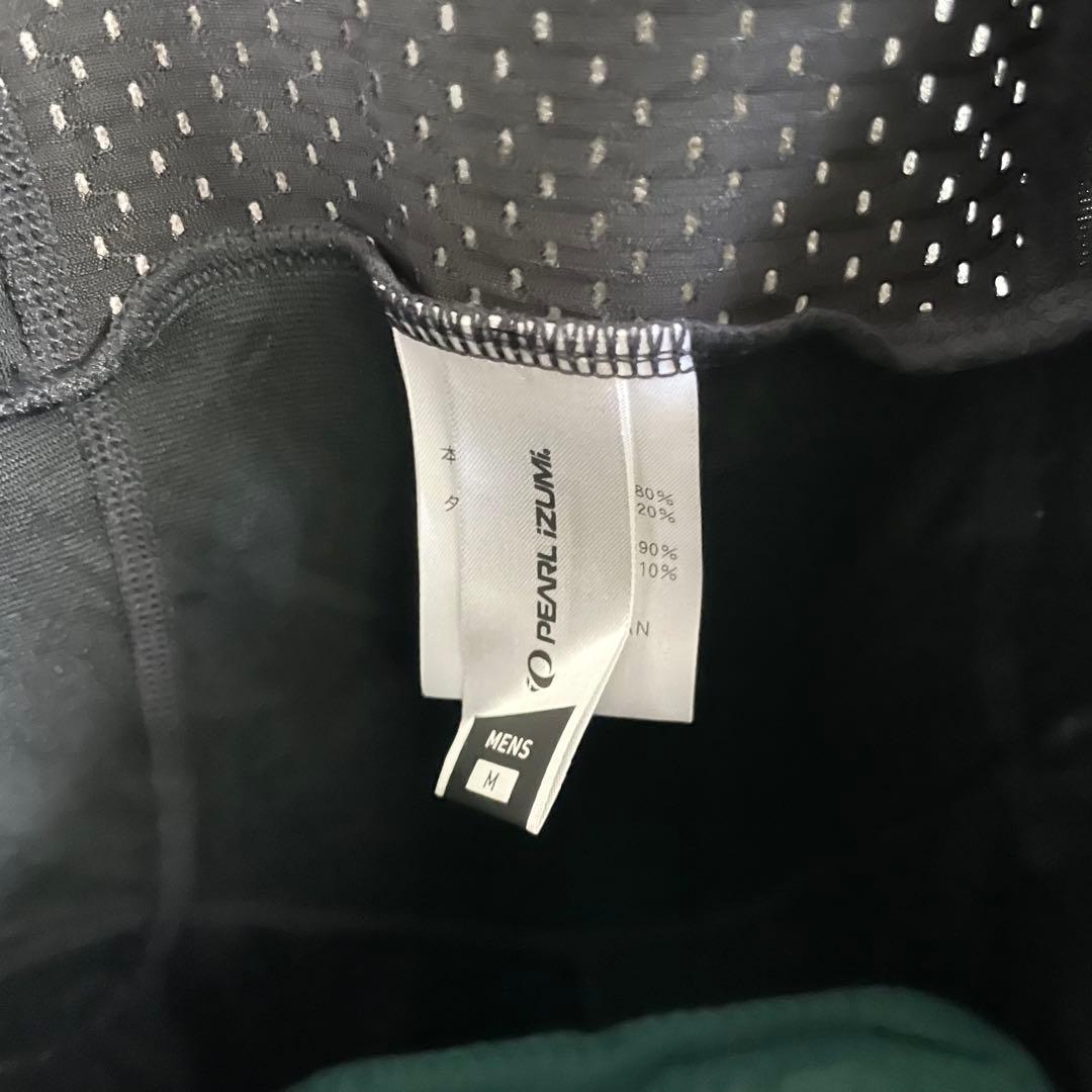 未使用・保管品★パールイズミ　コールドシェイド　メガ　ビブパンツ　黒　メンズ　M