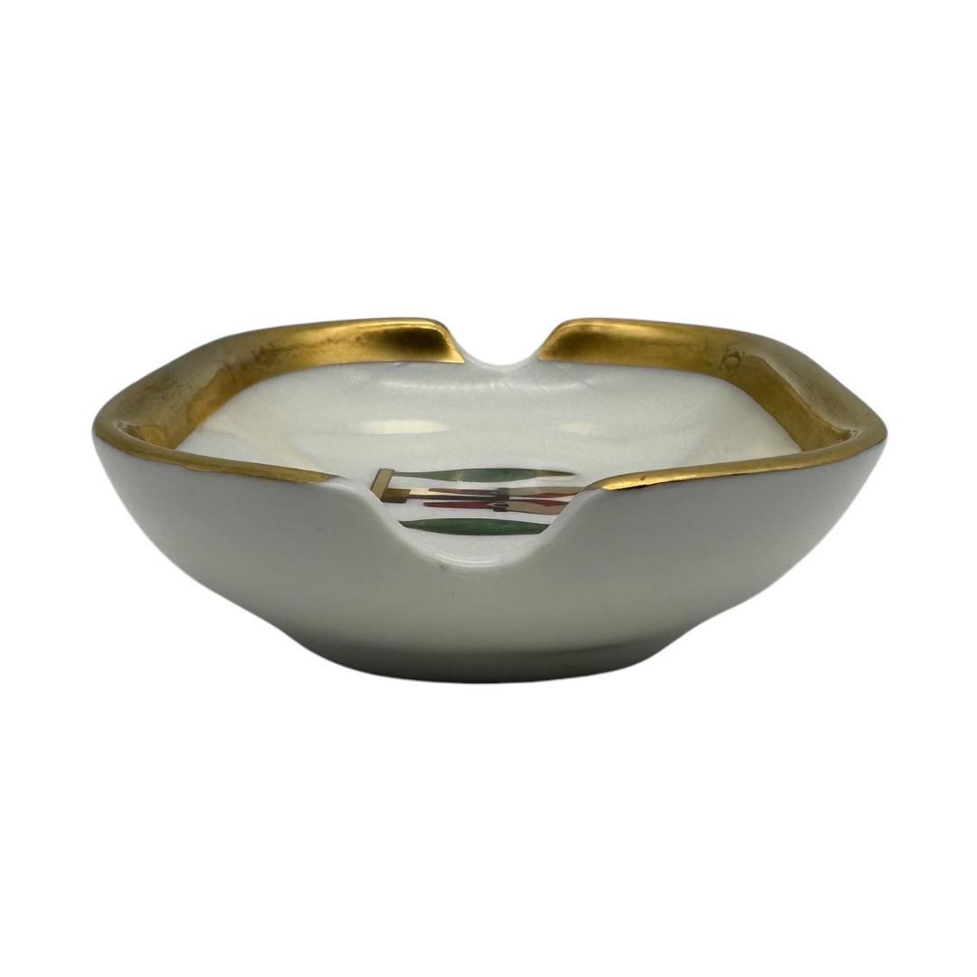 カルティエ Cartier 灰皿 小物入れ インテリア オブジェ 小鳥 陶器製