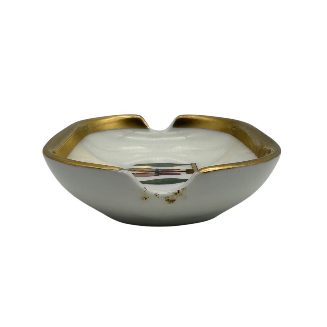 カルティエ Cartier 灰皿 小物入れ インテリア オブジェ 小鳥 陶器製