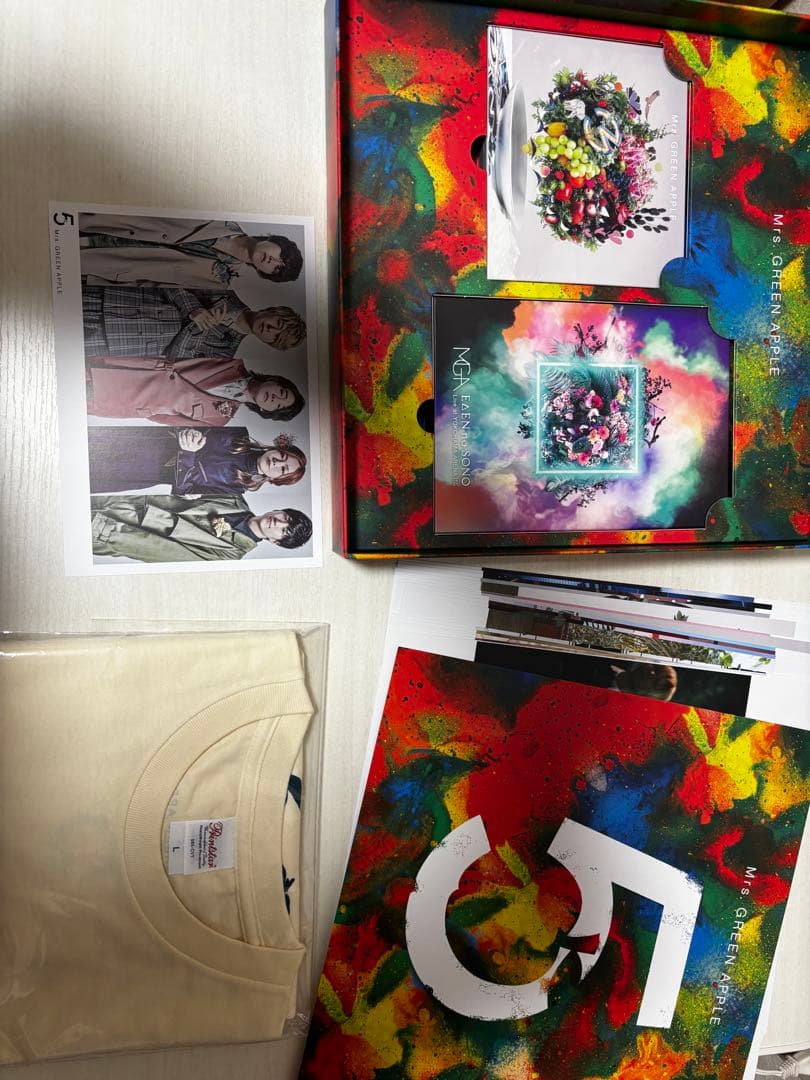 Mrs. GREEN APPLE アルバム「5」 complete box