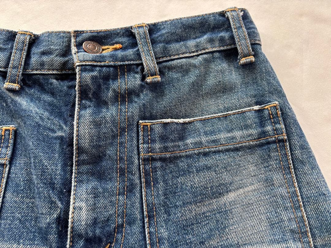 CELINE セリーヌ　エディ期　デニムキュロット