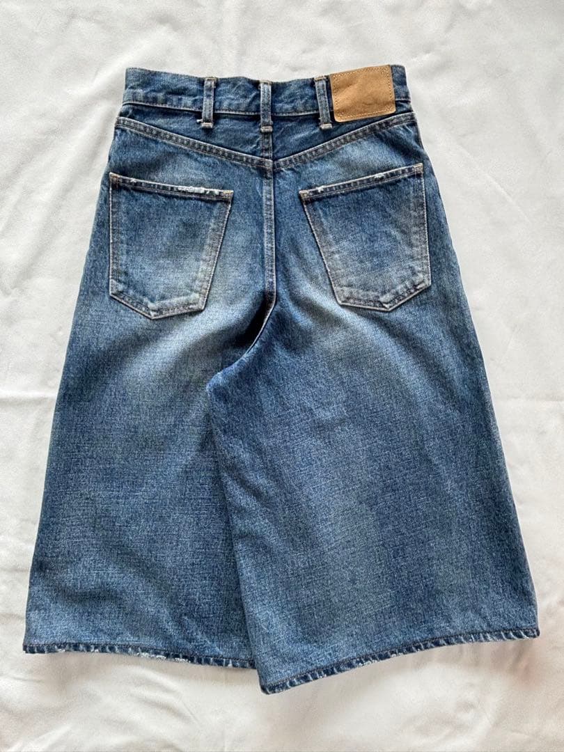 CELINE セリーヌ　エディ期　デニムキュロット