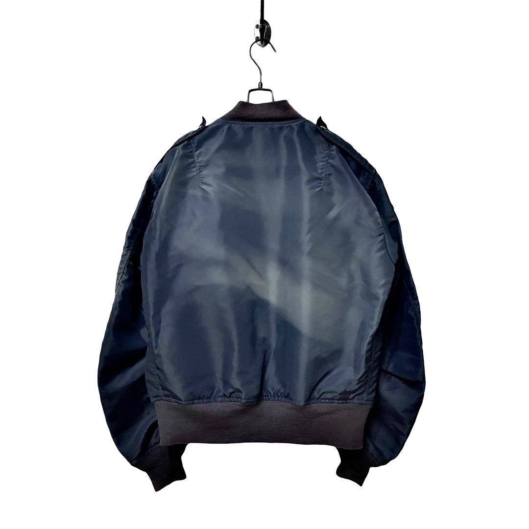 バズリクソンズ L-2A フライトジャケット ワッペン 紺系 38 シリアル付き