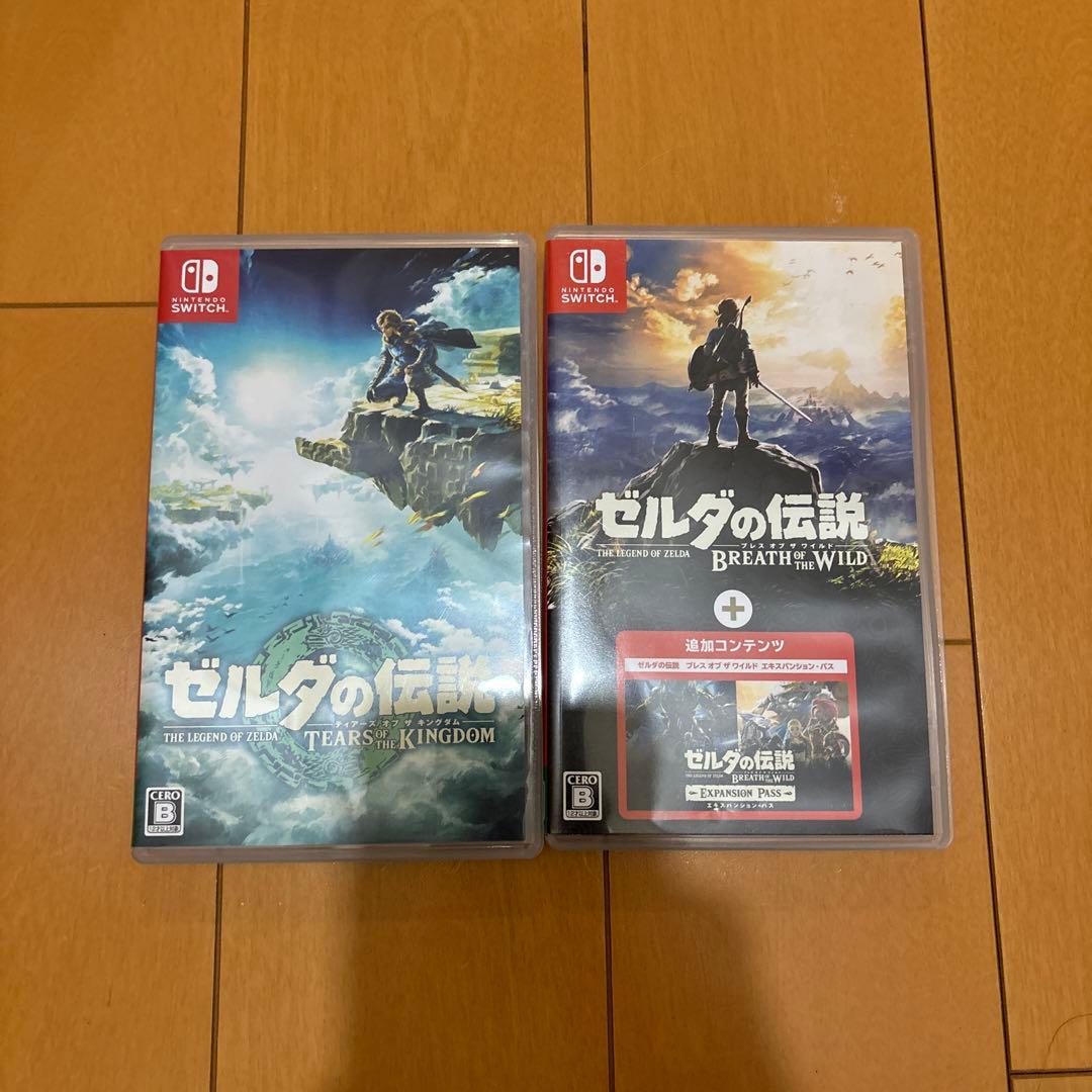 ゼルダの伝説 ティアキン ブレワイ エキスパンション・パス 2本 まとめ売り