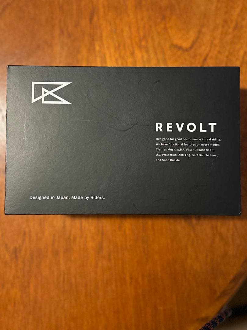 【REVOLT】未使用_ゴーグル(Blue mirror)