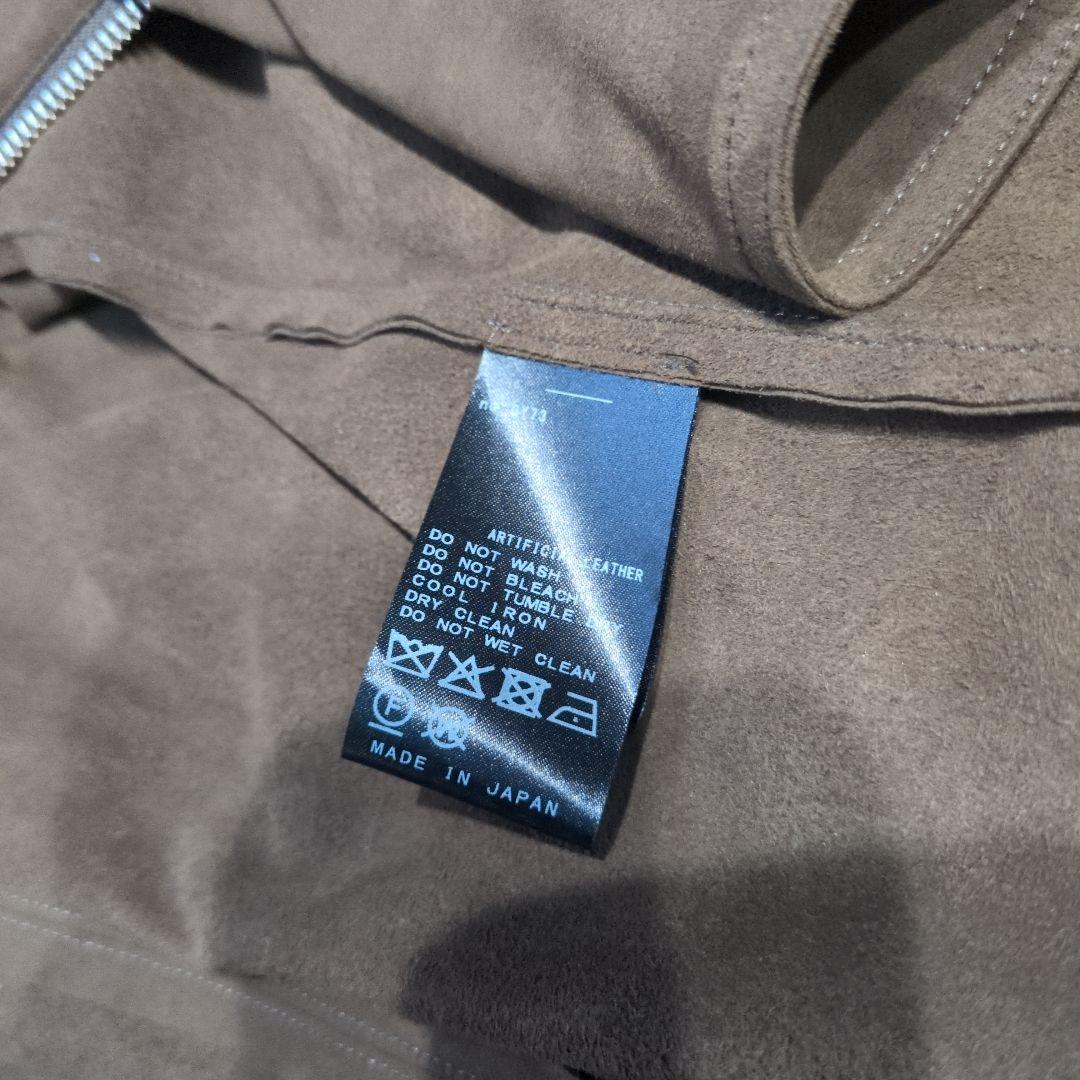 フレームワーク☆FRAMEWORK☆フェイクスエードブルゾン