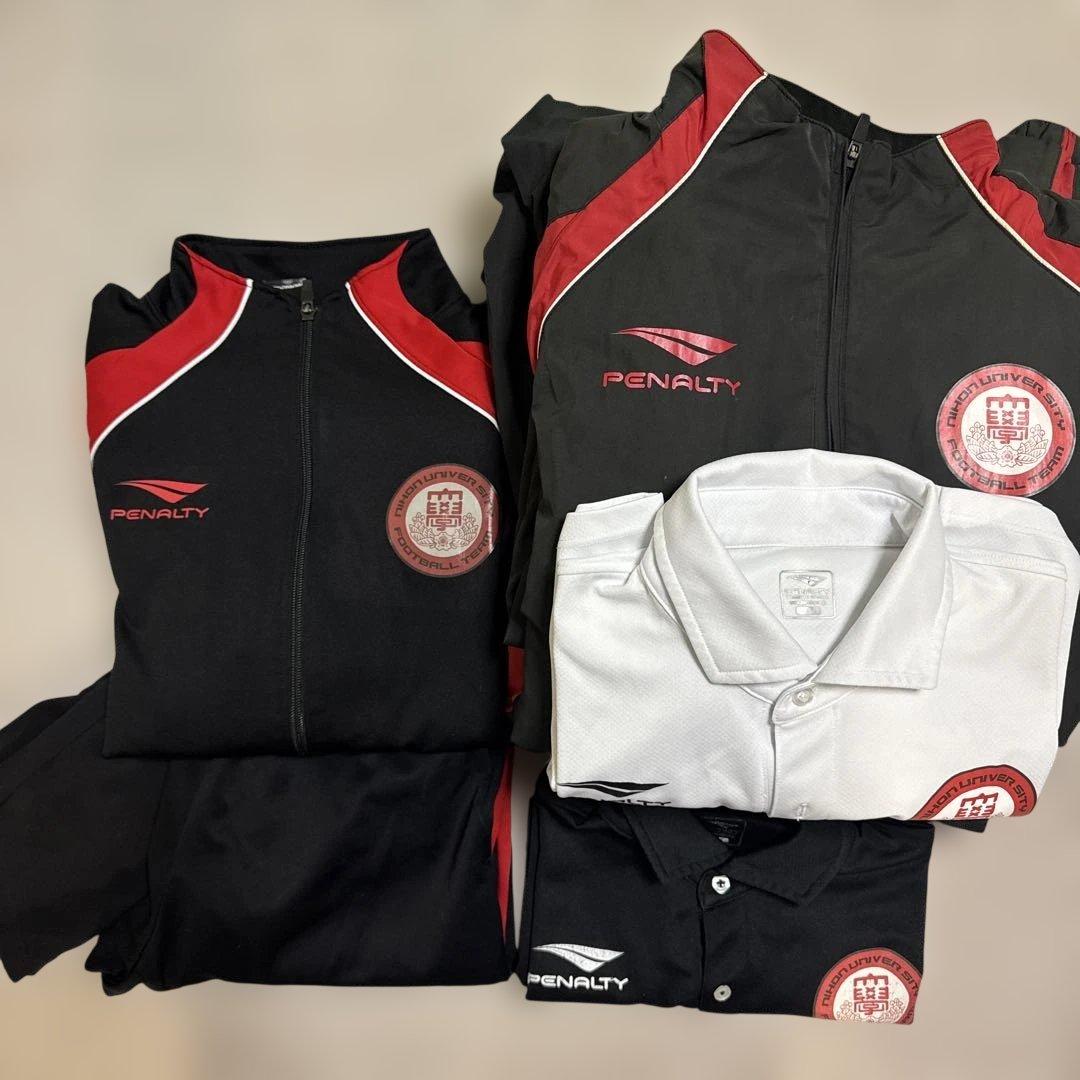 日本大学サッカー部　移動着セットLサイズ