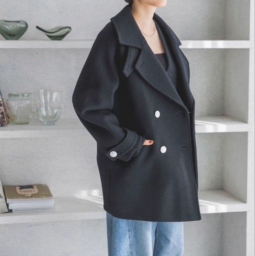 apart by スーパー100 2WAYコートグレーアパートバイ　ブラック