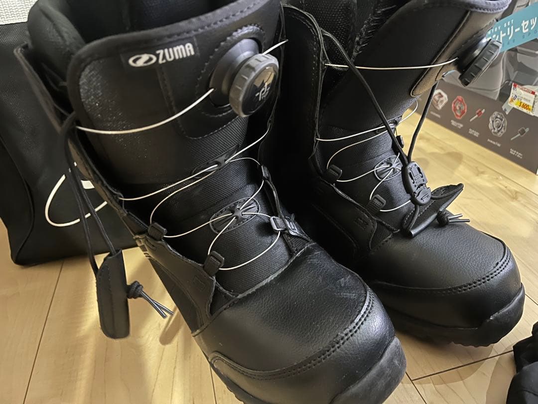 ZUMA スノーボードブーツ ブラック 26.0cm