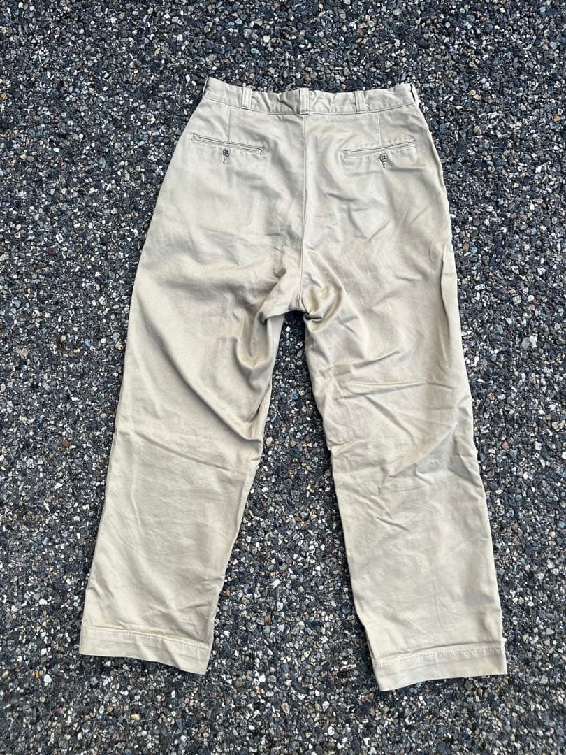 【美品】60's USARMY Chino trousers W34L31