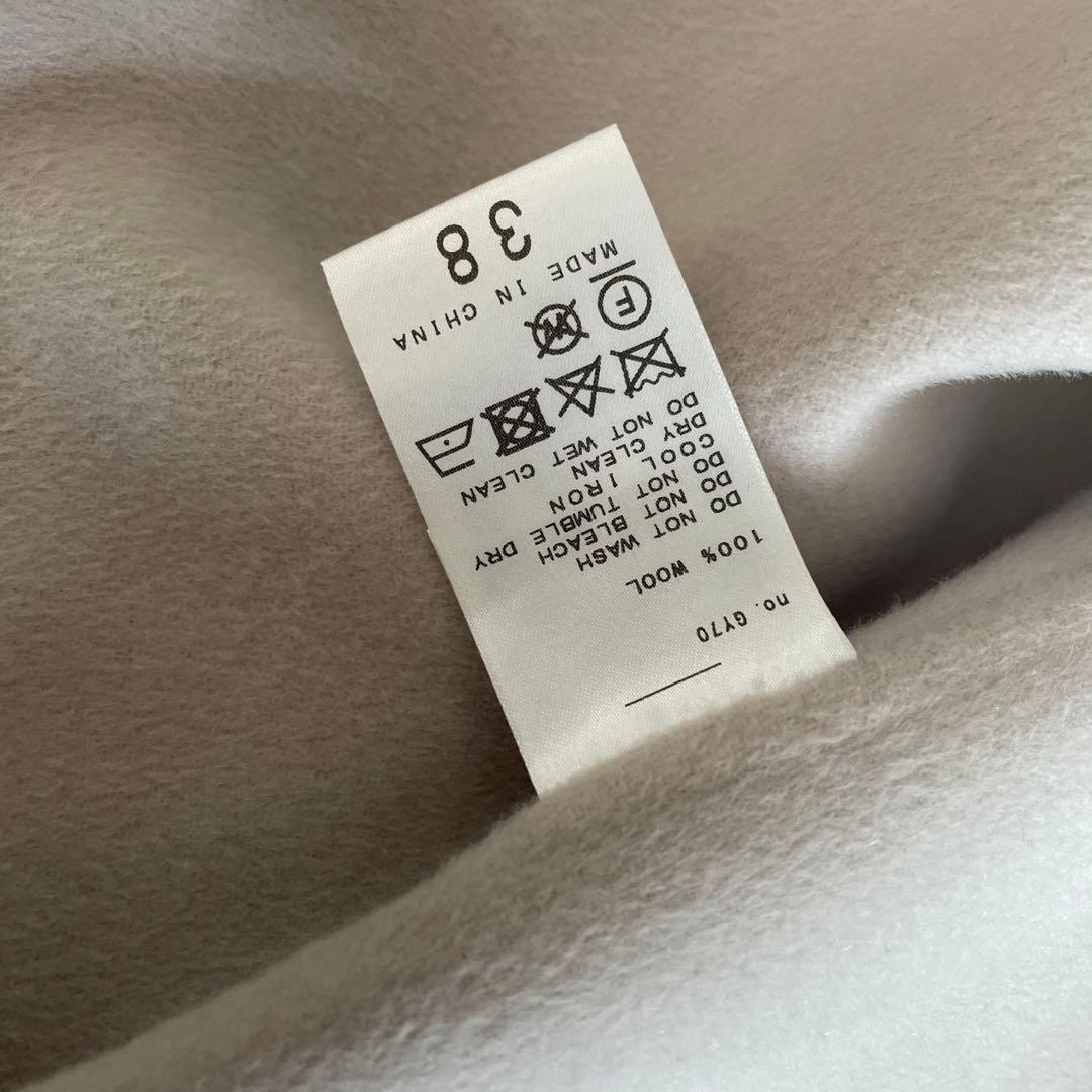 VERMEIL par ienaリバーラップコート　super160s