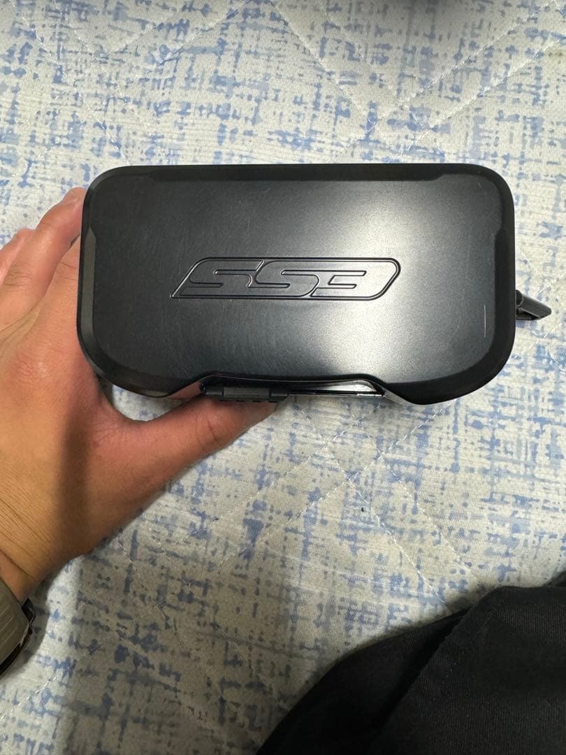 ESS ICE ブラック クリア イエローレンズ ケース付き 値下げ交渉可能