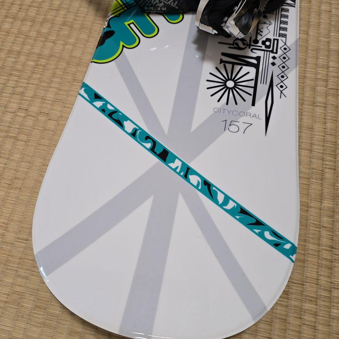 スノーボード　キスマーク　専用ケース付き