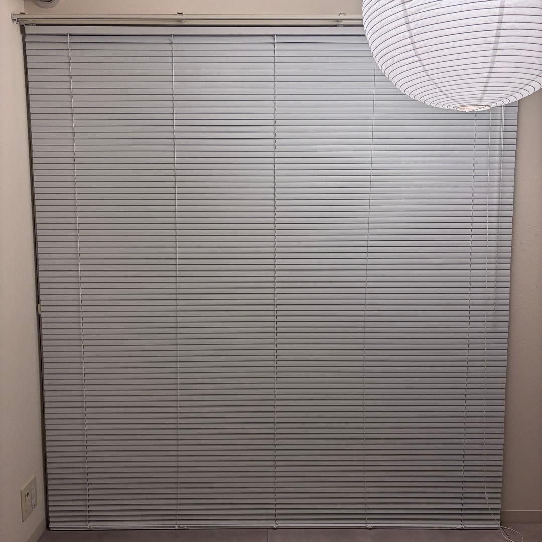 アルミブラインド175×200 カーテンレール可