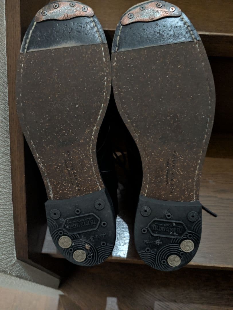 ローリングダブトリオ　コペン　 BLACK GUIDI CALF