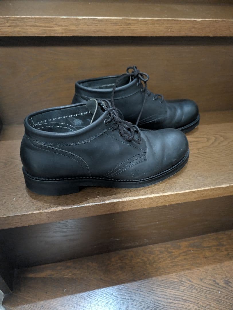 ローリングダブトリオ　コペン　 BLACK GUIDI CALF