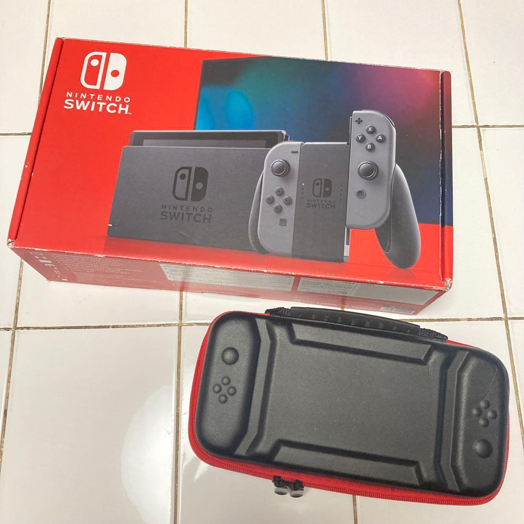 Nintendo Switch 本体　バッテリー強化版 動作確認済 箱あり