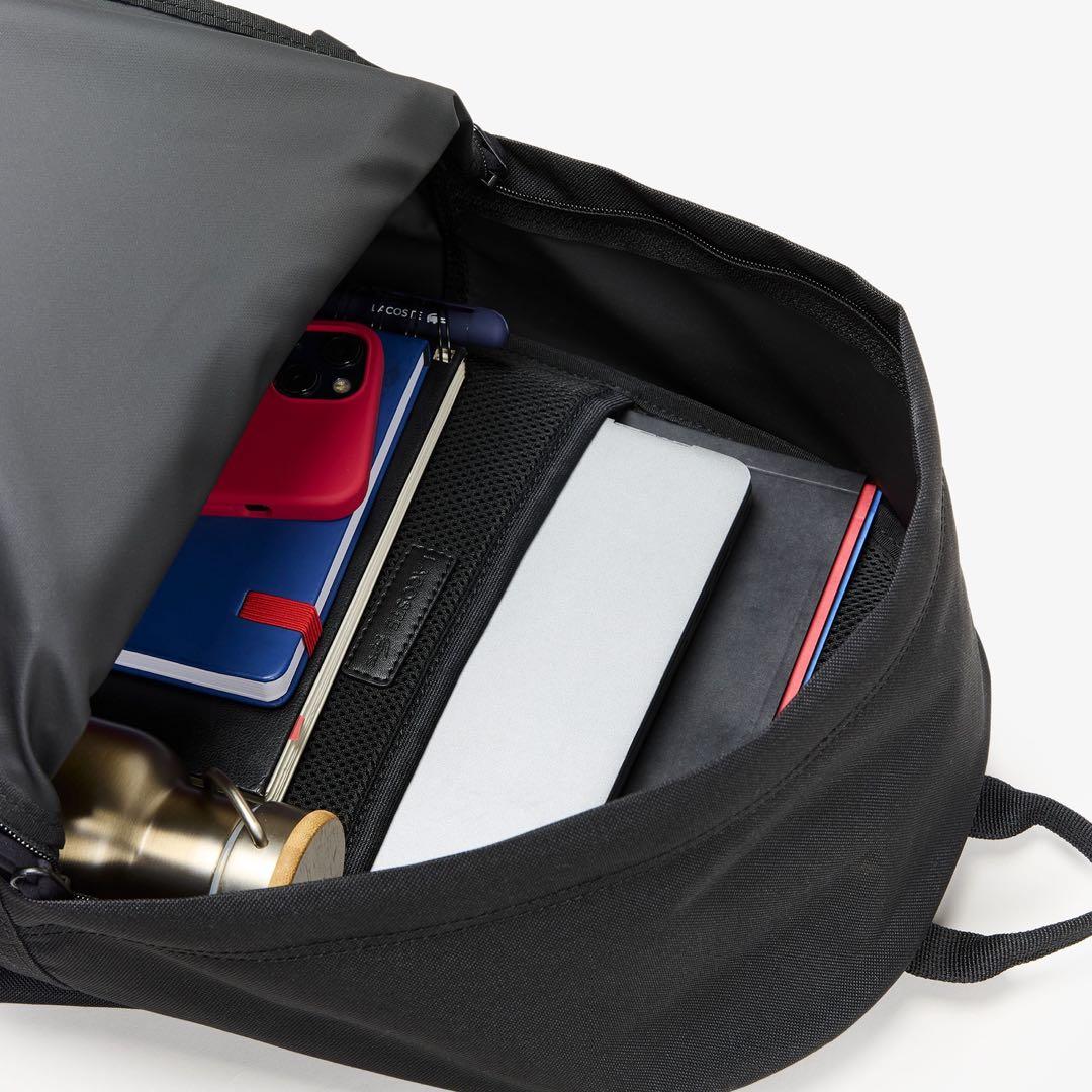 ラコステネオクロコ デイパック ブラック